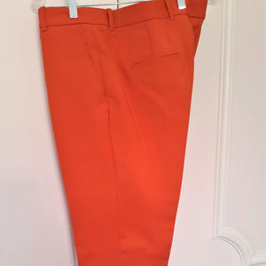 ZARA Women, Brilliant Orange Slacks, Pop for Fall